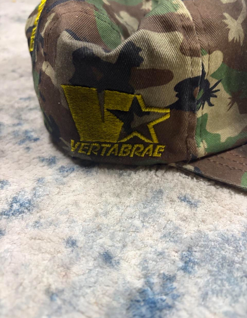 Vertebrae Camo Cap