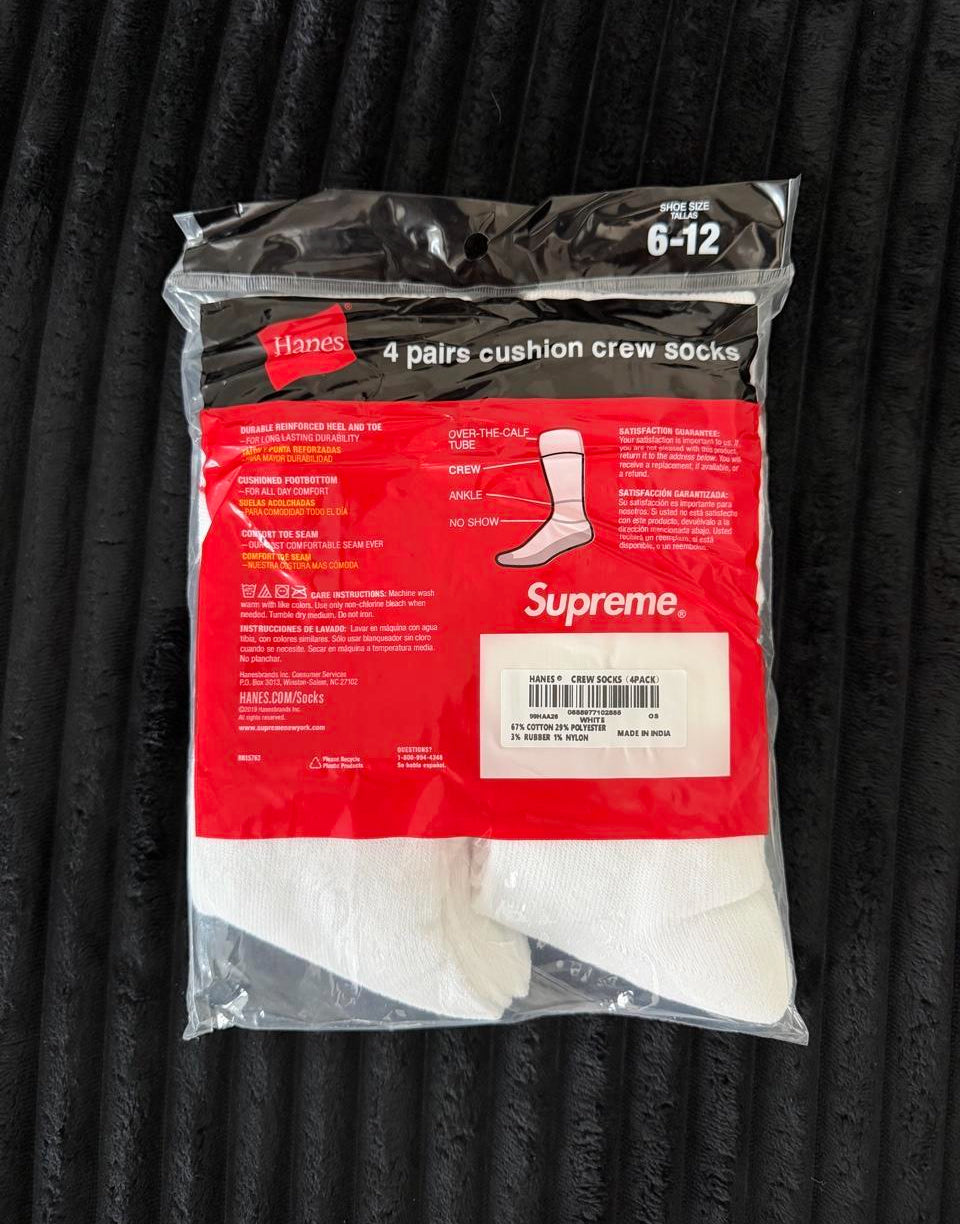 Hanes x Supreme Socks